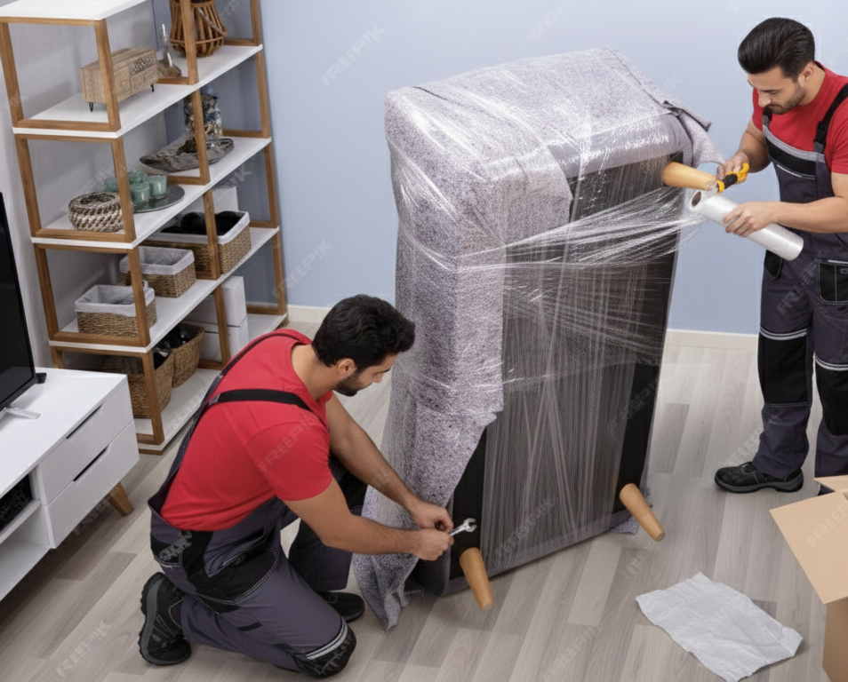 TMA transportes y logistica instando muebles y transportando a nivel nacional en España.